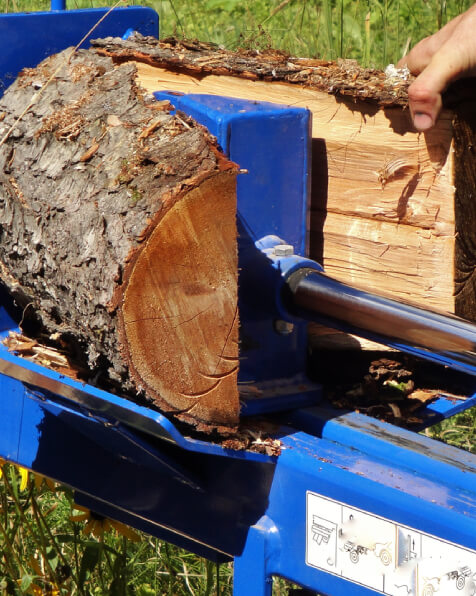 Gas log splitter image